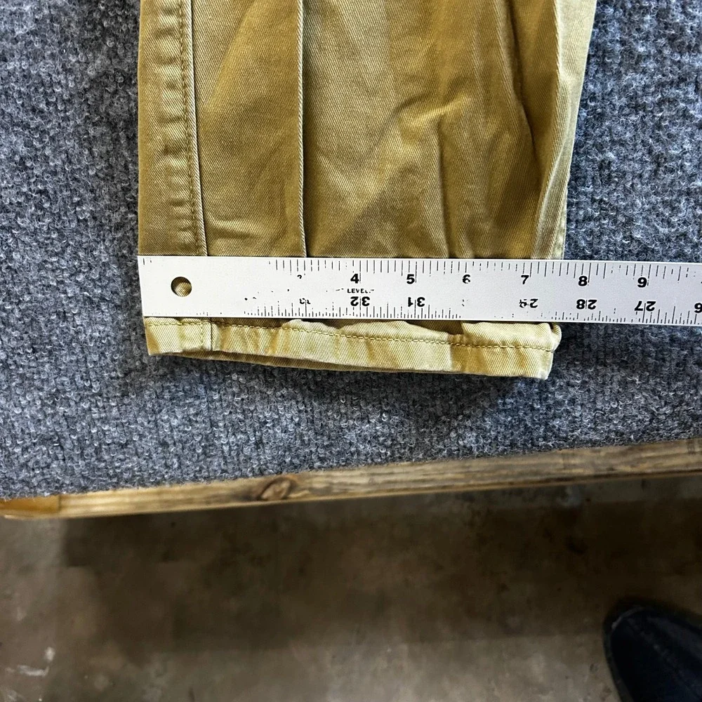 Levi's Cargo Pants Mens Size 30x31 Tan Khaki Cotton Straight Leg Utility Casual